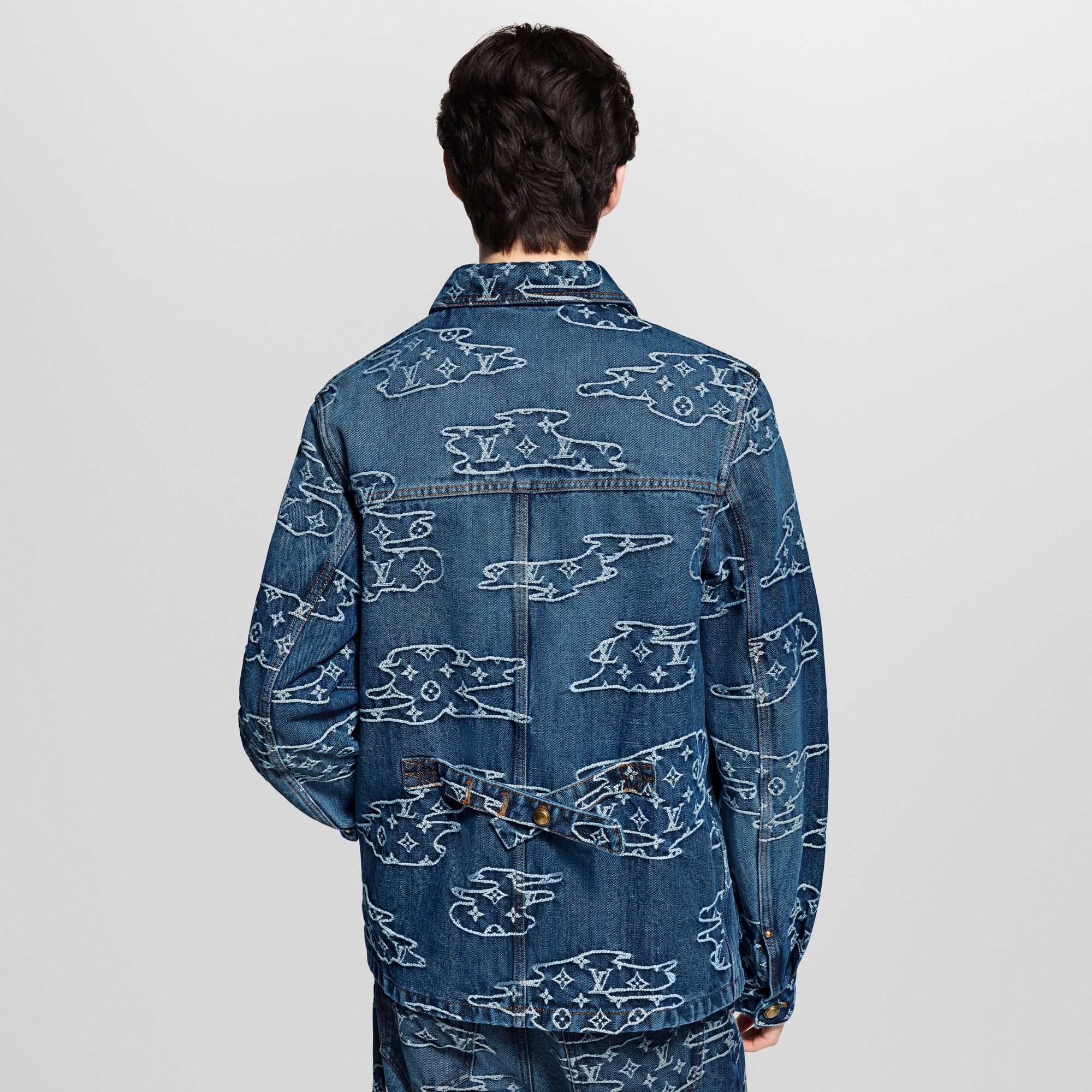 Monogram Denim Workwear Blouson - Ready to Wear | LOUIS VUITTON